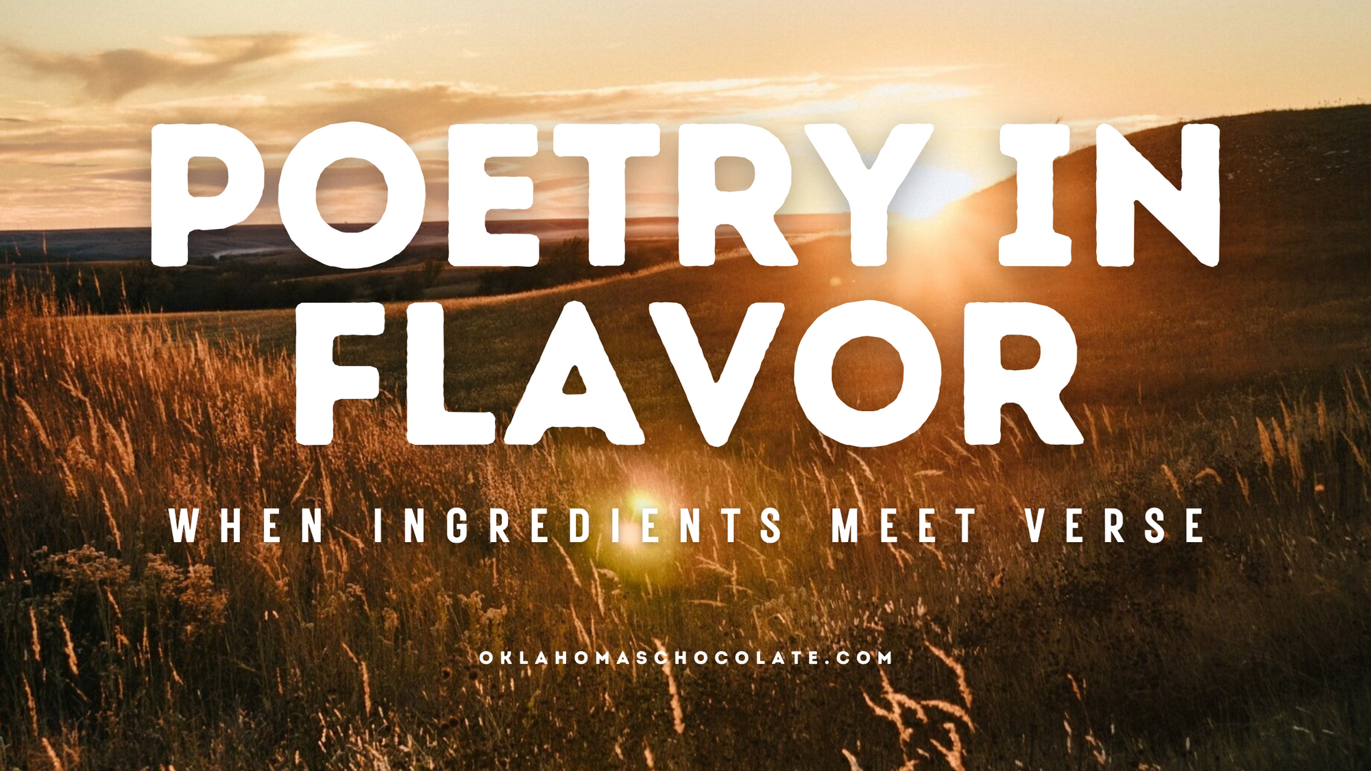 Poetry in Flavor